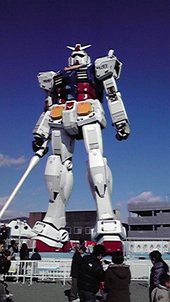 ガンダム前面