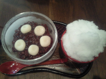 白玉ぜんざい