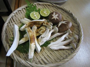 松茸かご