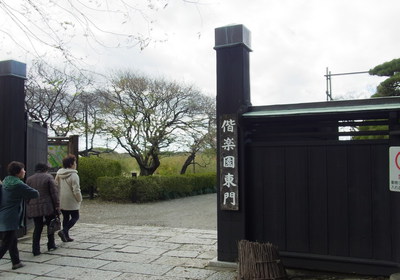冬の偕楽園